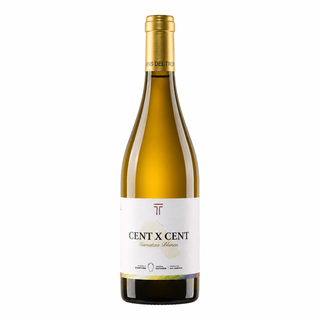 VINS DEL TROS CENT X CENT GARNATXA BLANCA
