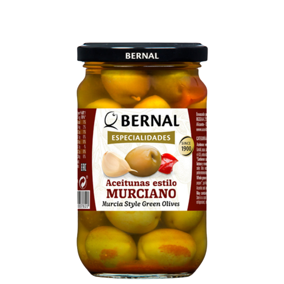 BERNAL MURCIA-STYLE GREEN OLIVES