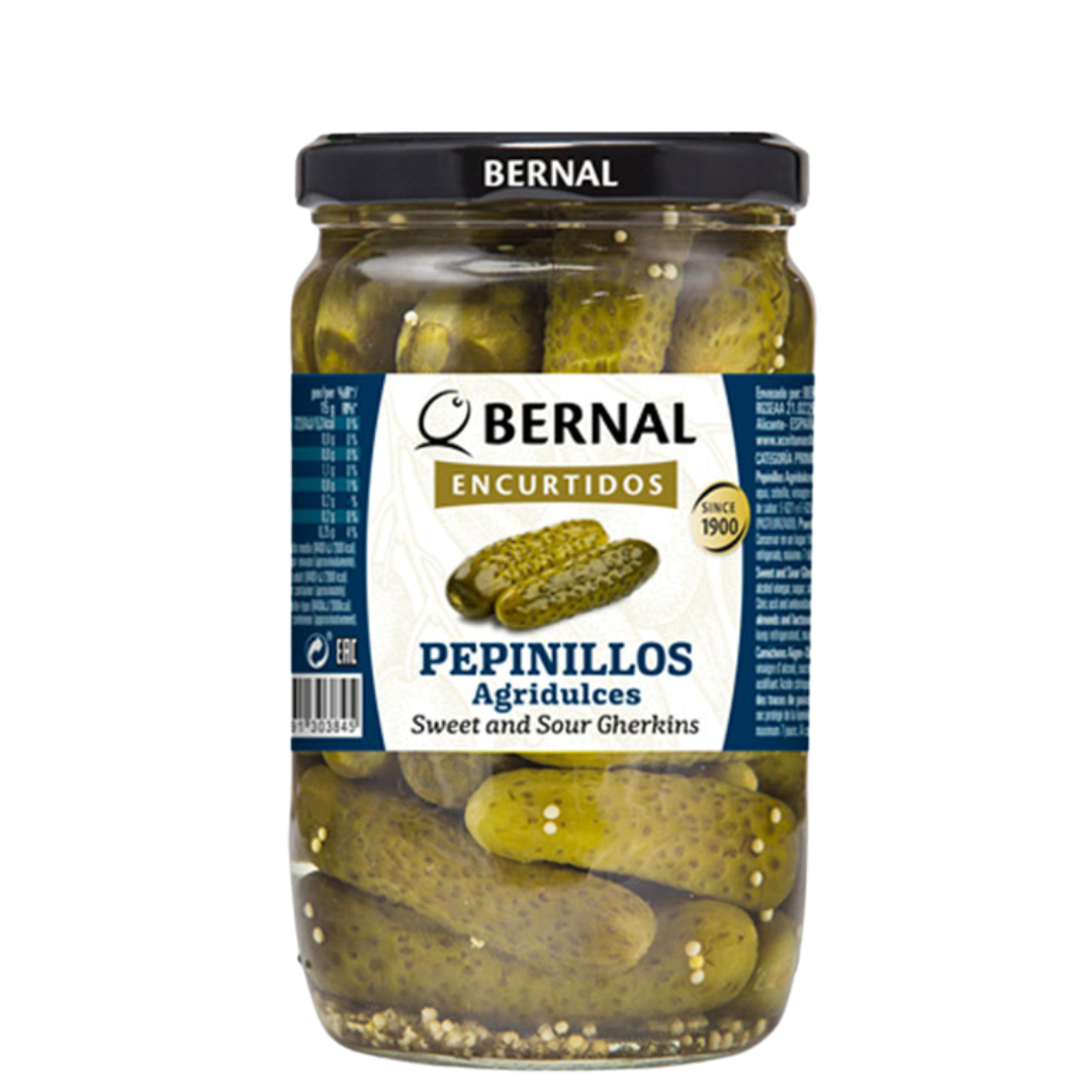 BERNAL SWEET AND SOUR GHERKINS