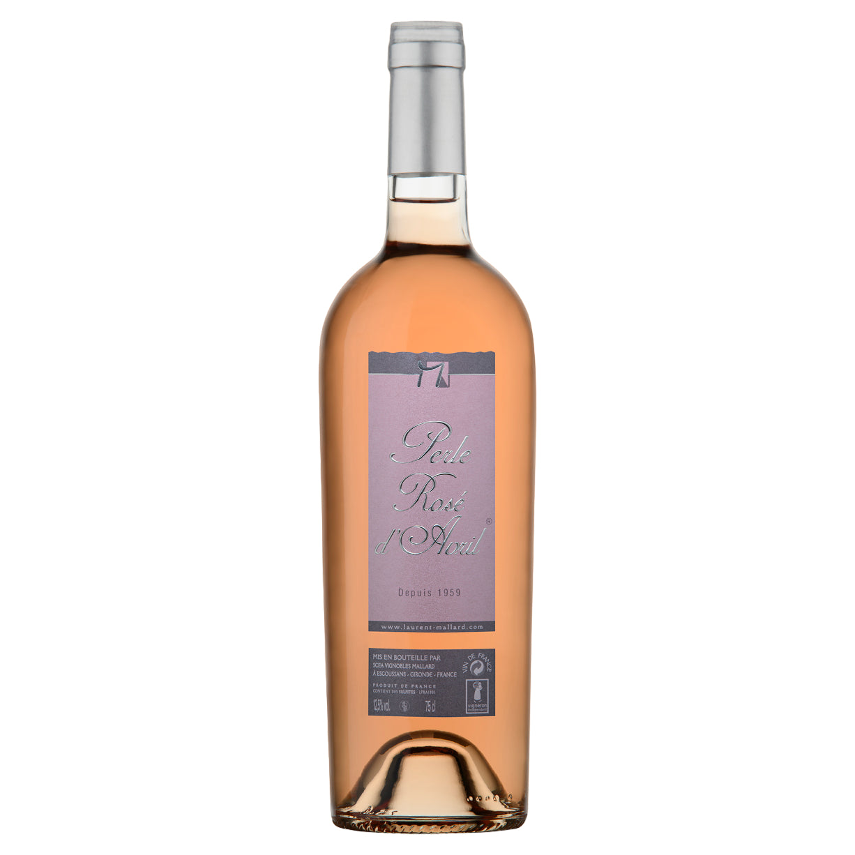 VIGNOBLES MALLARD PERLE DE ROSÉ D'AVRIL