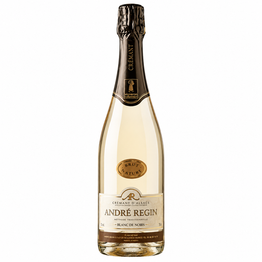 ANDRE REGIN CREMANT D'ALSACE BLANC DE NOIRS BRUT NATURE