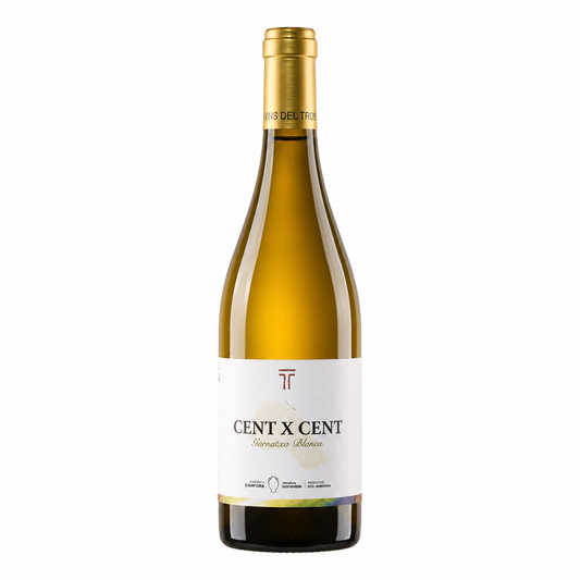 VINS DEL TROS CENT X CENT GARNATXA BLANCA