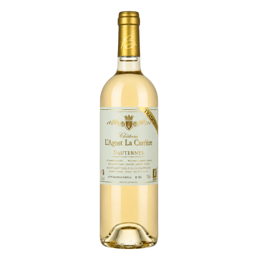 VIGNOBLES MALLARD CHÂTEAU L’AGNET LA CARRIÈRE SAUTERNES CUVÉE TRADITION