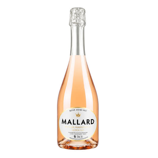 VIGNOBLES MALLARD CRÉMANT ROSÉ DEMI-SEC